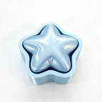 Cute Puffy Star Pocket Clicker Fidget Toy | Mini Quiet Stress Relief Toy for Anxiety & Focus