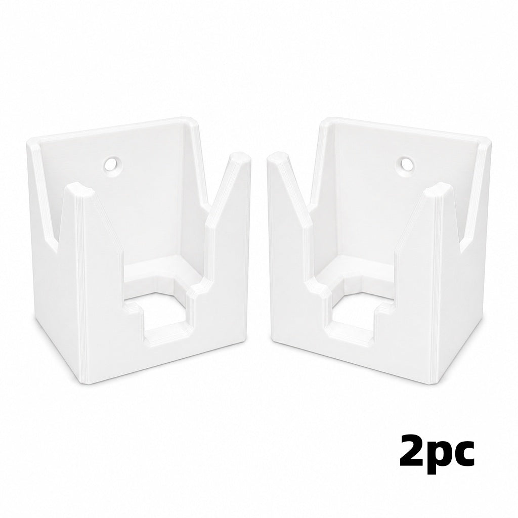 Wall Mount Hose Spray Holder | Outdoor Garden Nozzle Storage Rack, Easy Install