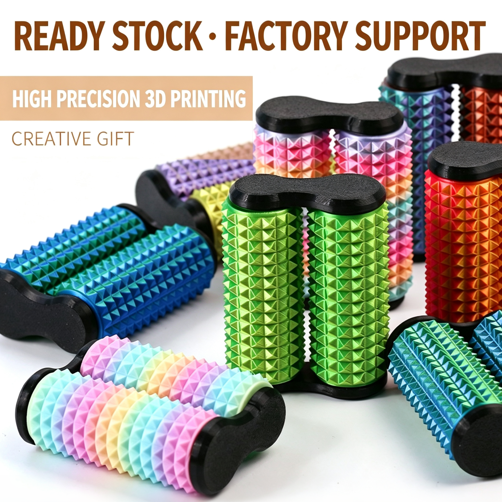 3D-Printed Toy Bearings: Little Ouchies Pain Fidget—Spinning for Pain Relief