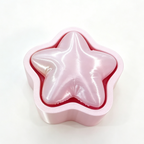 Cute Puffy Star Pocket Clicker Fidget Toy | Mini Quiet Stress Relief Toy for Anxiety & Focus