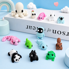 Mini Articulated Fidget Animals Bulk Pack | Portable Pocket Stress Relief Toys