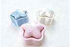 Cute Puffy Star Pocket Clicker Fidget Toy | Mini Quiet Stress Relief Toy for Anxiety & Focus