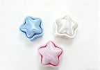 Cute Puffy Star Pocket Clicker Fidget Toy | Mini Quiet Stress Relief Toy for Anxiety & Focus
