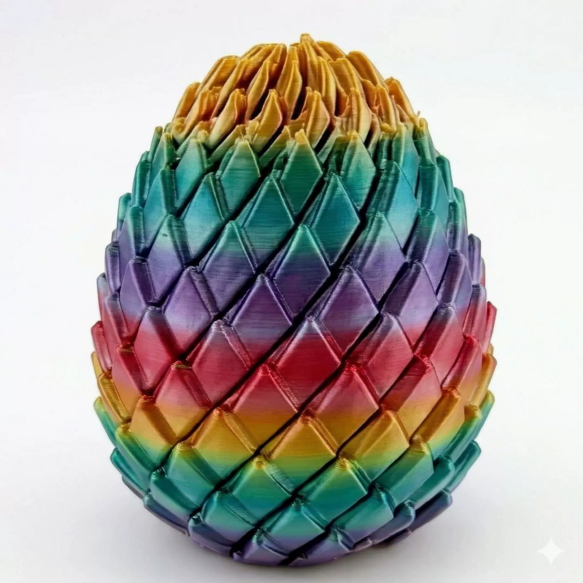 3D-Printed Cross-Border Slime Twisty Fidget Dragon Egg—Stress-Relief Dragon Egg with Dragon Scales