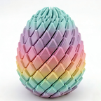 3D-Printed Cross-Border Slime Twisty Fidget Dragon Egg—Stress-Relief Dragon Egg with Dragon Scales