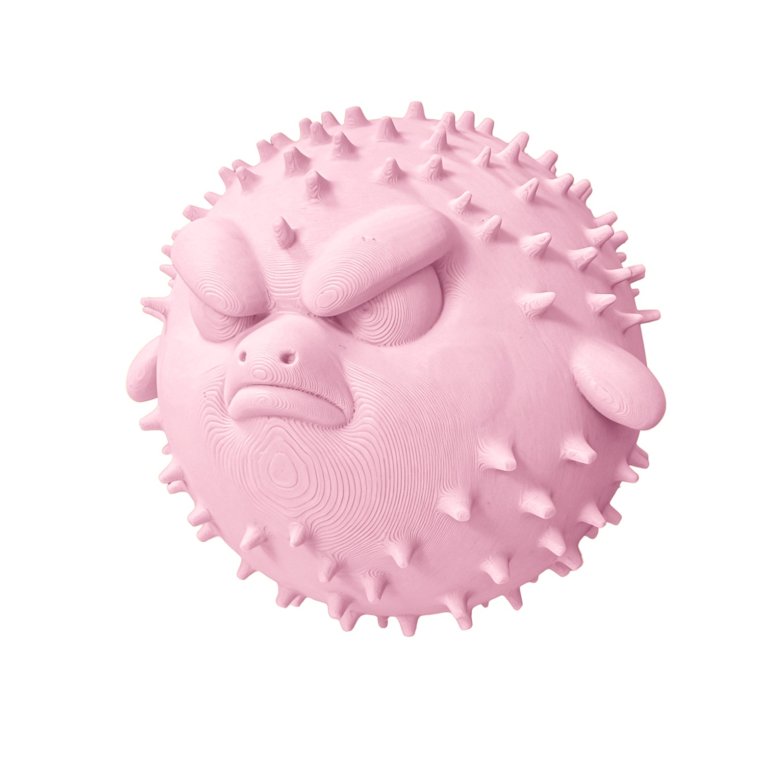 Pufferfish-Style Cat Corner Self-Grooming Station | Wall-Mounted Cat Massage and Scratching Post