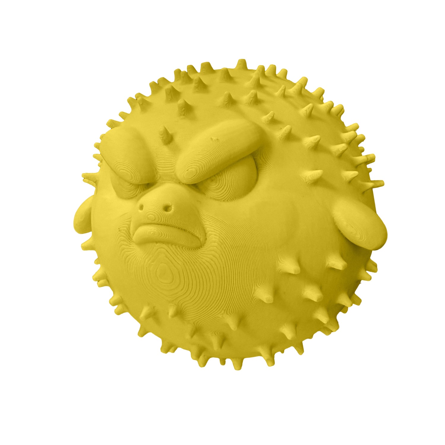 Pufferfish-Style Cat Corner Self-Grooming Station | Wall-Mounted Cat Massage and Scratching Post